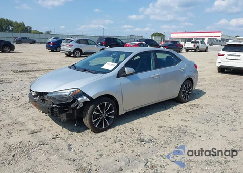 2017 Toyota Corolla Se из США, поврежденный, VIN 5YFBURHEXHP642387